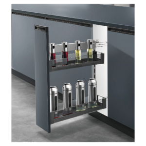 Side Pullout (Double) with frame (soft close)