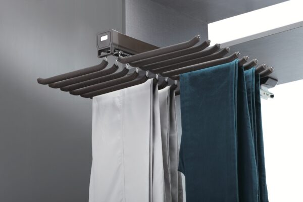 TOP/SIDE MOUNTED TROUSER RACK