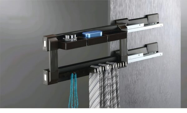 SIDE MOUNT TIE RACK